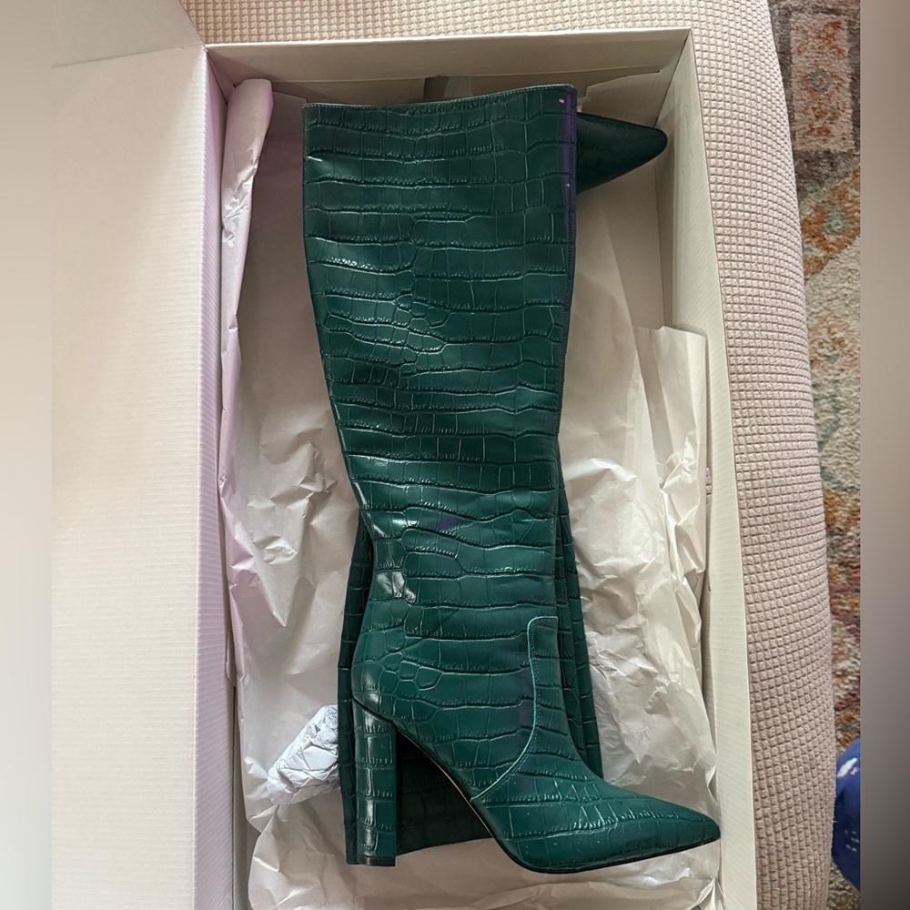 Marc Fisher LTD Women's Giancarlo 2 Knee High Boot Green
